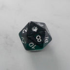 Forgotten Emerald - 7 Piece DnD Dice Set | Acrylic RPG Gaming Dice - Collectors World Toys