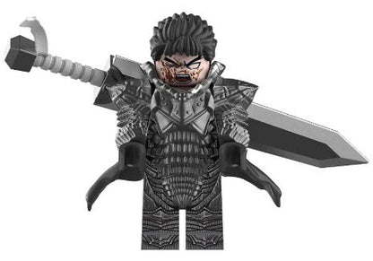 Berserk Guts with Horse Custom Minifig
