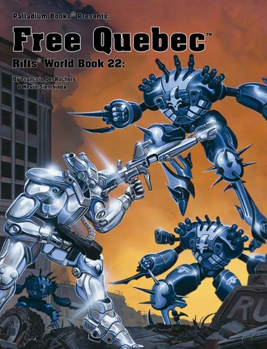 Rifts World Book #22 - Free Quebec - Collectors World Toys Hover Image
