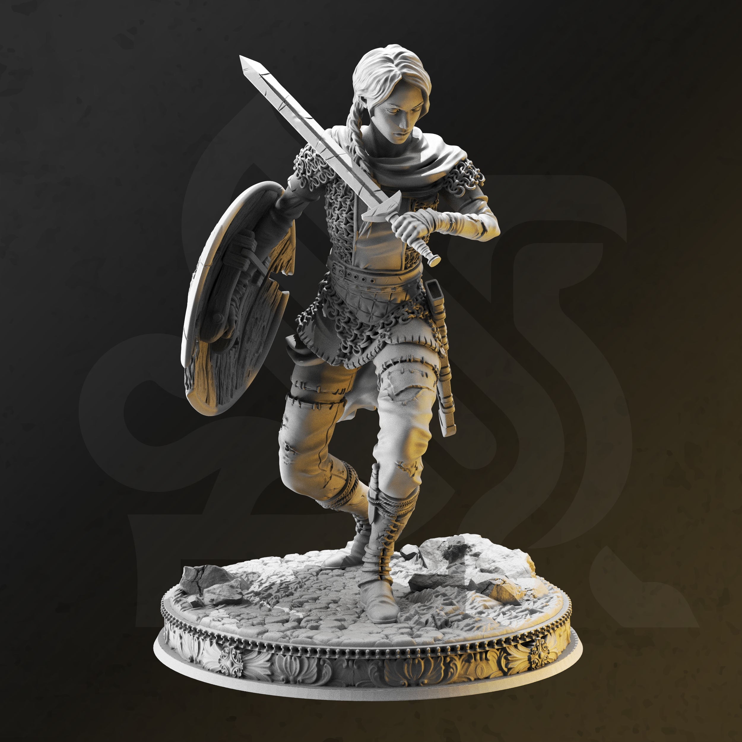 Freya the Fearless, Shield Maiden (Female Human Paladin) Main image
