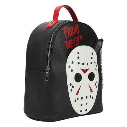 Friday The 13th Jason Mask Mini Backpack and Knife Coin Purse