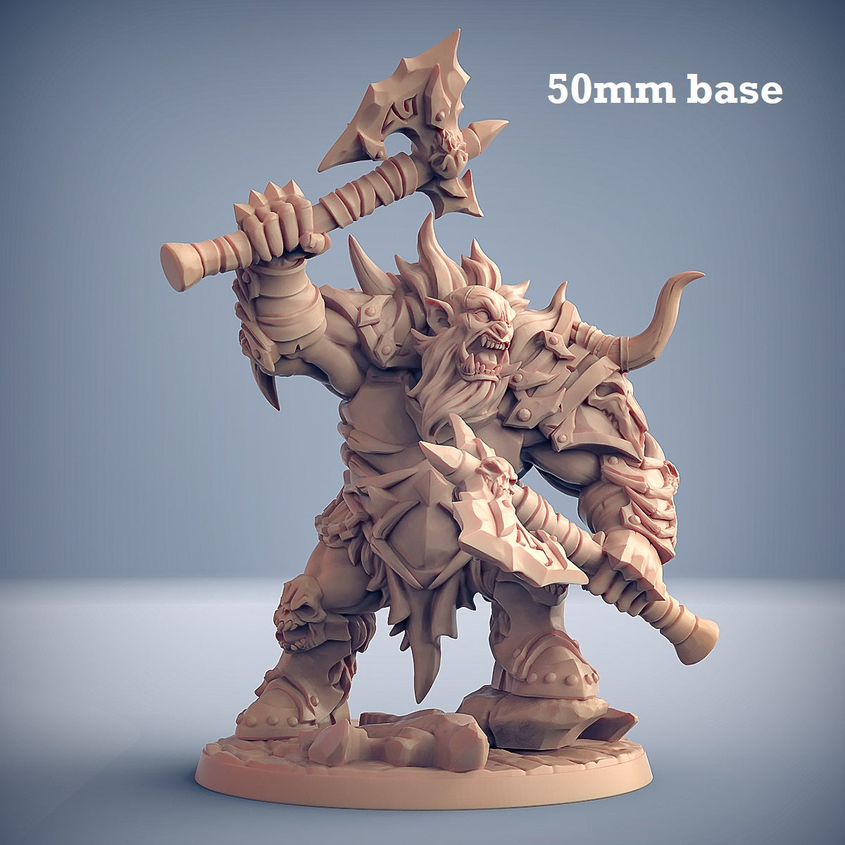 Frostmetal Ogre: Sculpt B (Male Ogre Barbarian)