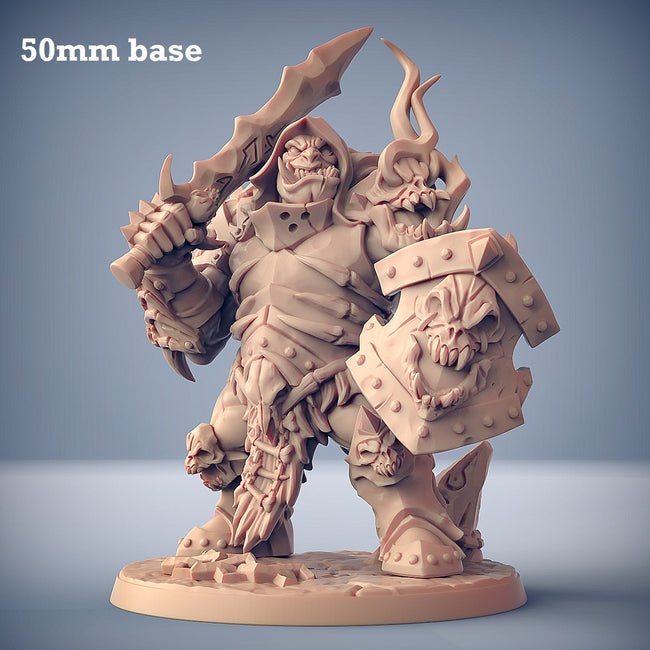Frostmetal Ogre: Sculpt C (Male Ogre Barbarian) Hover Image