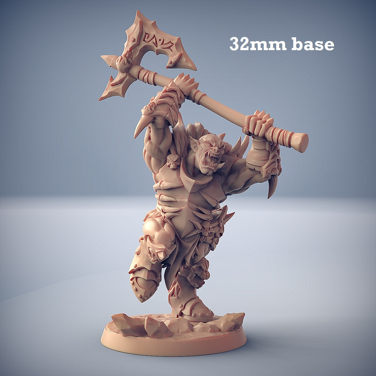 Frostmetal Orc: Sculpt A (Male Orc Barbarian) Main image