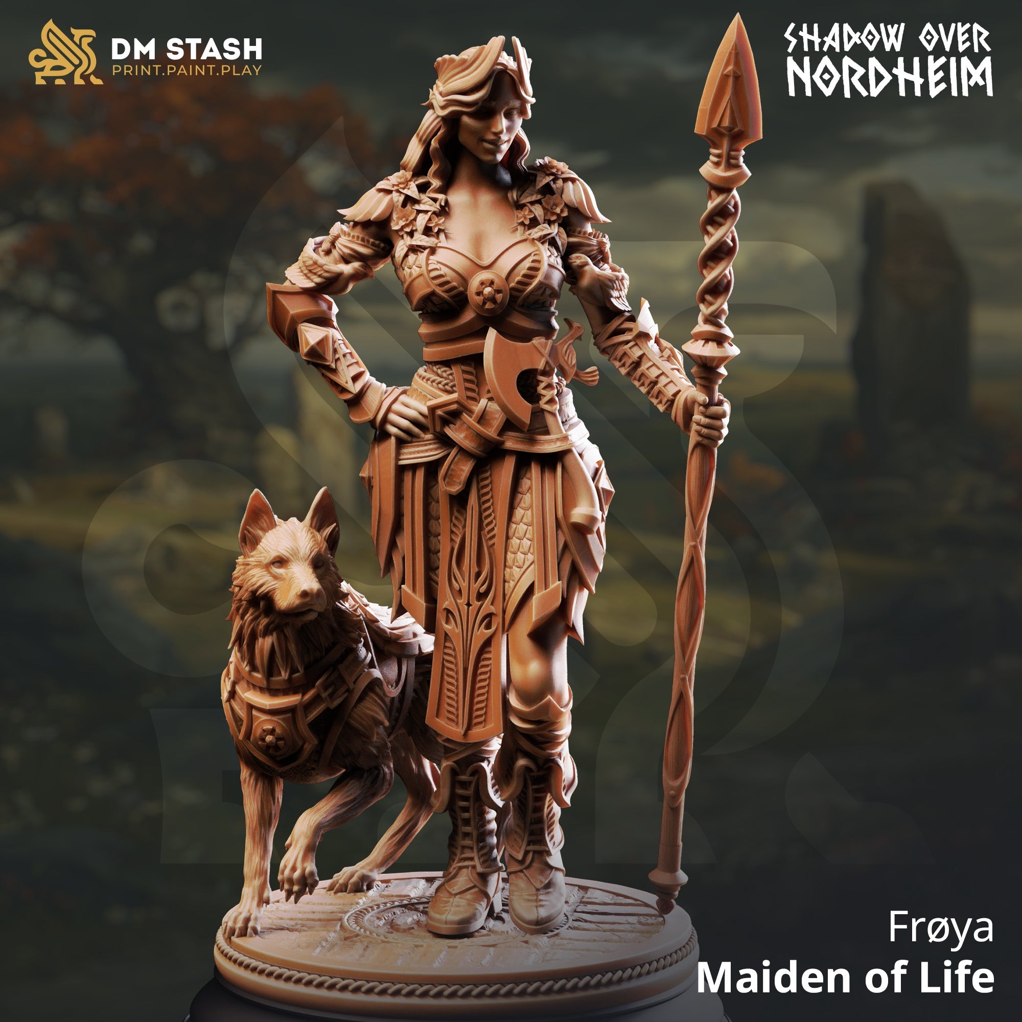 Froya, Maiden of Life (Female Human Paladin) Main image