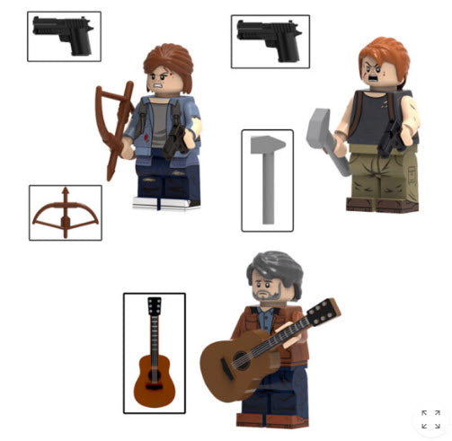 The Last of Us Custom Minifig Set Main image