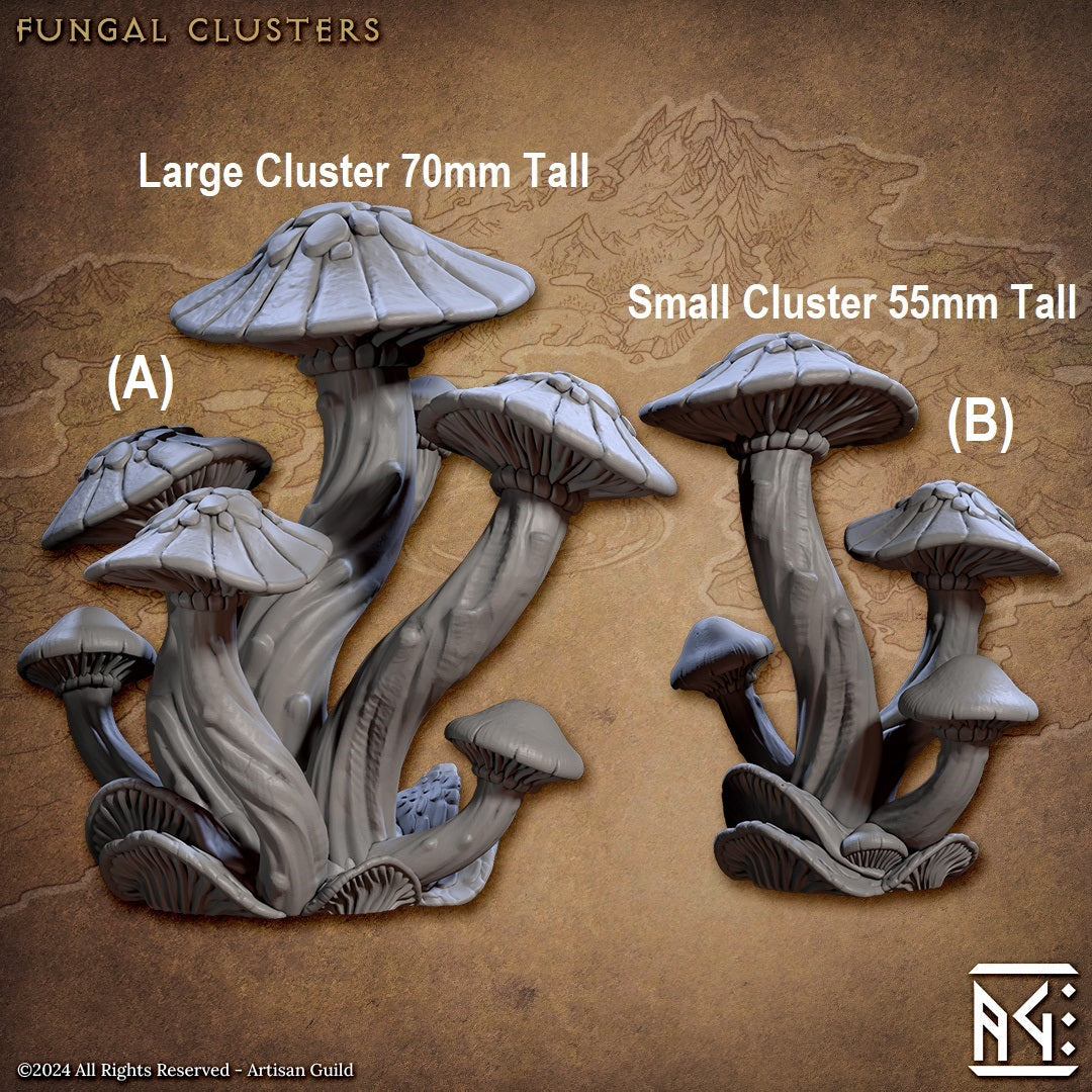Fungal Mushroom Clusters (Scatter Terrain)