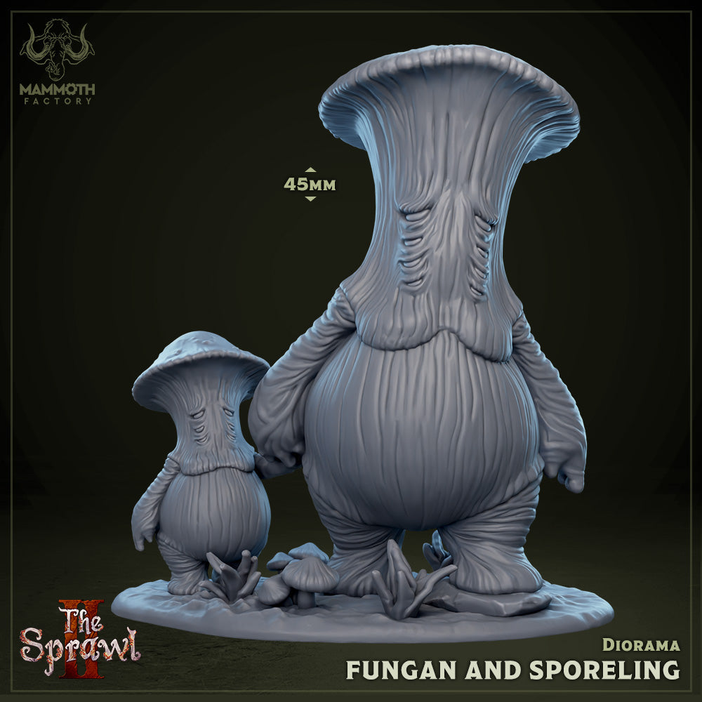 Fungan & Sporeling Diorama Main image