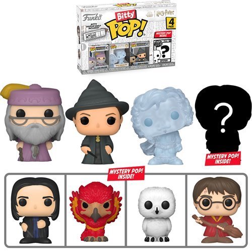 Funko Bitty Pop! Harry Potter - Mini-Figure 4-Pack - Select Set(s) Hover Image