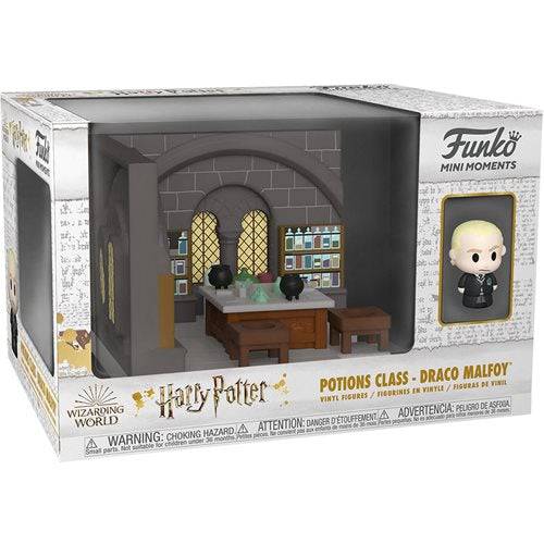 Funko Harry Potter Mini Moments Mini-Figure Diorama Playset - Select Set(s) Draco Malfoy