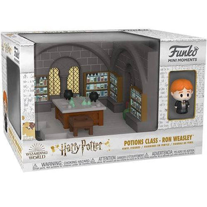 Funko Harry Potter Mini Moments Mini-Figure Diorama Playset - Select Set(s) Ron Weasley
