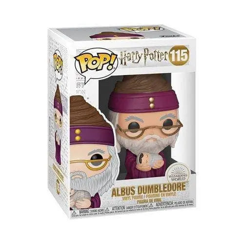 Funko Pop! Harry Potter Vinyl Figures - Select Figure(s) 115 - Dumbledore with Baby Harry