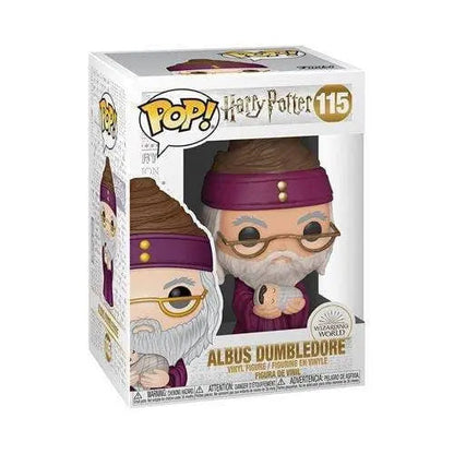 Funko Pop! Harry Potter Vinyl Figures - Select Figure(s) 115 - Dumbledore with Baby Harry