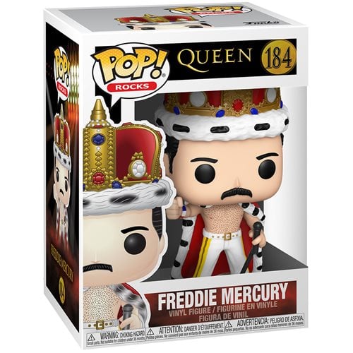 Funko Pop!  Rocks - Queen - Freddie Mercury Vinyl Figure - Select Figure(s) - Collectors World Toys