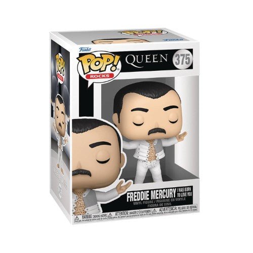 Funko Pop! Rocks - Queen - Freddie Mercury Vinyl Figure - Select Figure(s) #375 - I Was Born to Love You