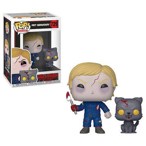 Funko Pop! Movies - Pet Sematary Vinyl Figure - Select Figure(s) #729 - Gage and Church Main image