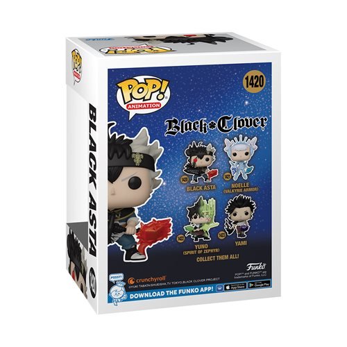 Funko Pop!  Animation - Black Clover -  Vinyl Figures - Collectors World Toys