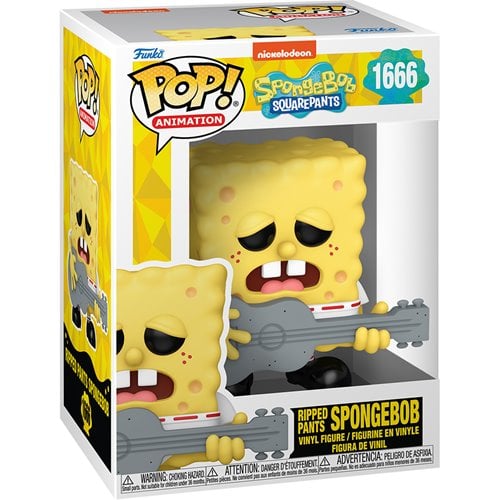 Funko Pop! Animation - SpongeBob SquarePants 25th Anniversary Vinyl Figure #1666 Ripped Pants SpongeBob