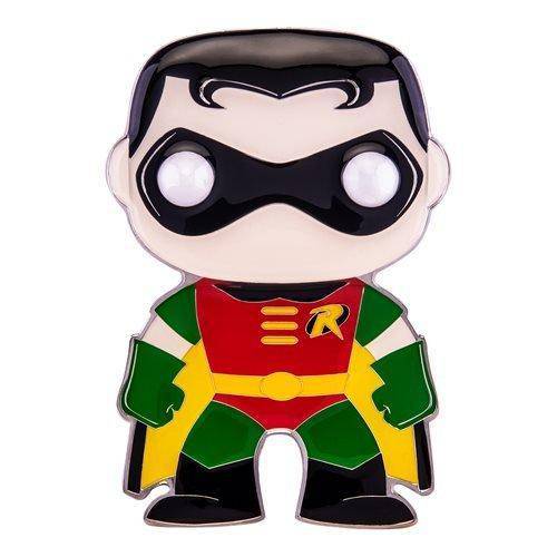 Funko Pop!- DC Comics Classic Large Enamel Pin - Select Figure(s) 02 Robin