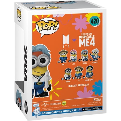 Funko Pop! - Despicable Me 4 Minion x BTS Vinyl Figure - Select Figure(s) - Collectors World Toys