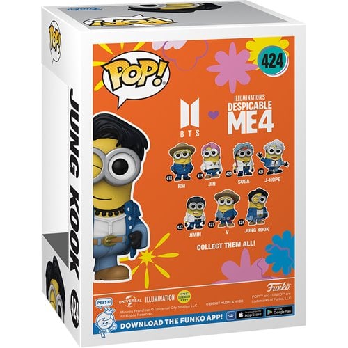 Funko Pop! - Despicable Me 4 Minion x BTS Vinyl Figure - Select Figure(s) - Collectors World Toys
