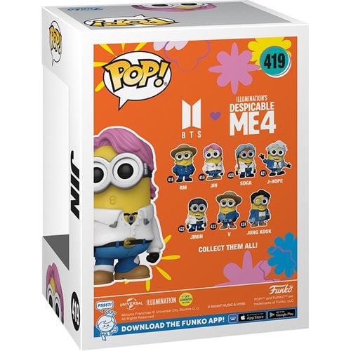 Funko Pop! - Despicable Me 4 Minion x BTS Vinyl Figure - Select Figure(s) - Collectors World Toys