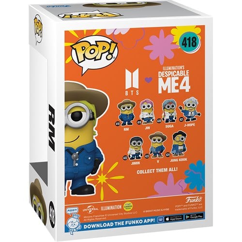 Funko Pop! - Despicable Me 4 Minion x BTS Vinyl Figure - Select Figure(s) - Collectors World Toys