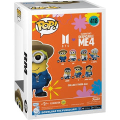 Funko Pop! - Despicable Me 4 Minion x BTS Vinyl Figure - Select Figure(s) - Collectors World Toys