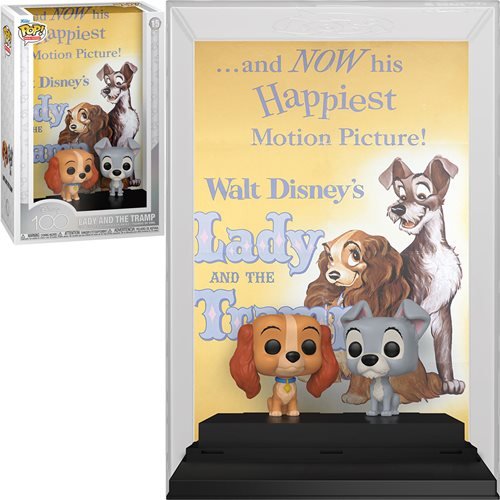 Funko Pop! Disney 100 Movie Poster with Case - Select Figure(s) Lady and the Tramp (#15) Main image