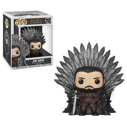 Funko Pop! Game Of Thrones Vinyl Figures - Select Figure(s) 72 - Jon Snow Sitting on Throne