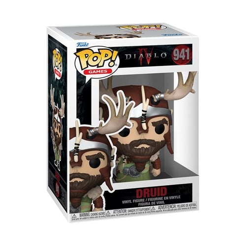 Funko Pop! Games - Diablo IV - Vinyl Figure - Select Figure(s) #941 - Druid