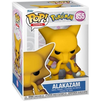 Funko Pop! Games - Pokemon - Select Figure(s) #855 Alakazam