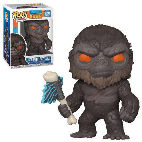 Funko Pop! Godzilla vs. Kong Vinyl Figures - Select Figure(s) 1021 Kong w Battle Axe
