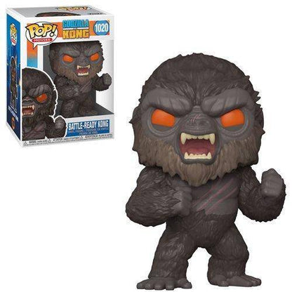 Funko Pop! Godzilla vs. Kong Vinyl Figures - Select Figure(s) 1020 Battle-Ready Kong