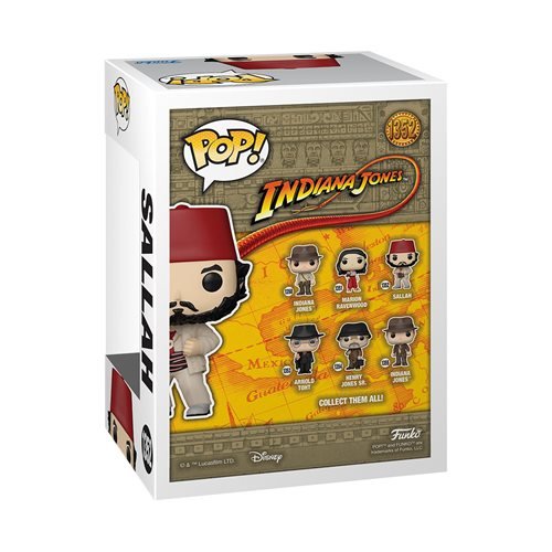 Funko Pop! - Indiana Jones Bobble Head - Choose your Favorite Main image