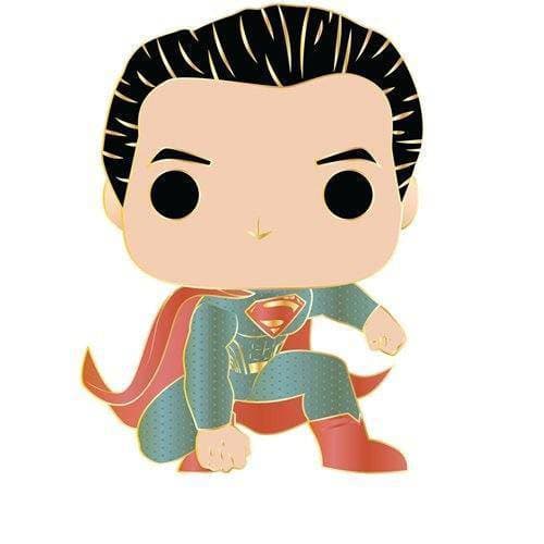 Funko Pop!- Justice League Large Enamel Pin - Select Figure(s) 06 Superman