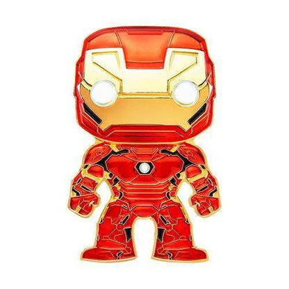 Funko Pop!- Marvel Large Enamel Pin - Select Figure(s) 01 Iron Man