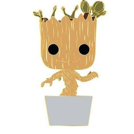 Funko Pop!- Marvel Large Enamel Pin - Select Figure(s) 09 Baby Groot
