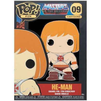 Funko Pop! Masters of the Universe Large Enamel Pin - Select Figure(s) 09 He-Man