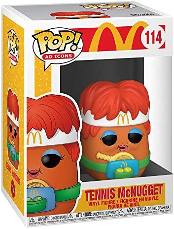 Funko Pop! McDonald's 3.75" Vinyl Figures - Select Figure(s) #114 Tennis McNugget
