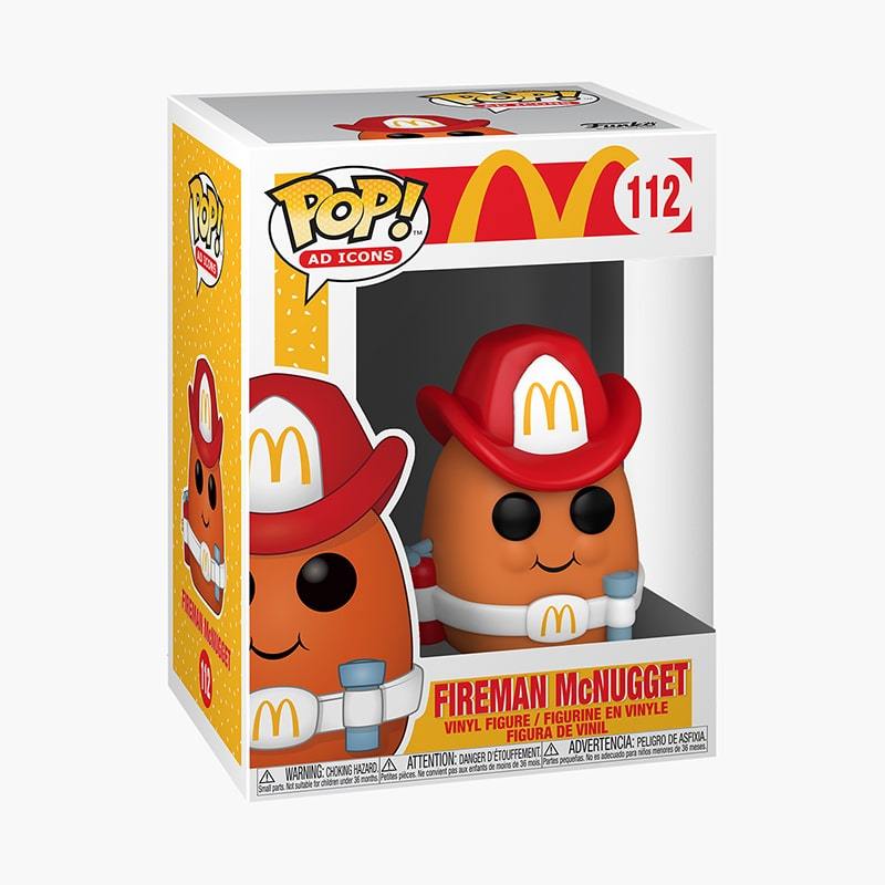 Funko Pop! McDonald's 3.75" Vinyl Figures - Select Figure(s) #112 Fireman McNugget
