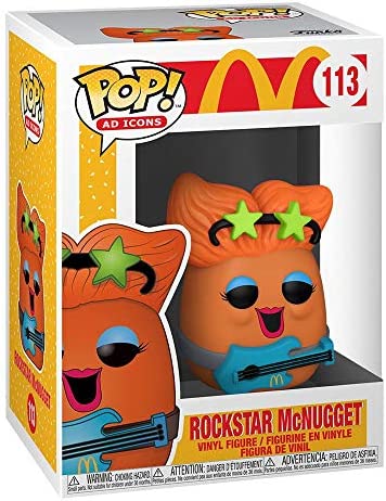 Funko Pop! McDonald's 3.75" Vinyl Figures - Select Figure(s) #113 Rockstar McNugget