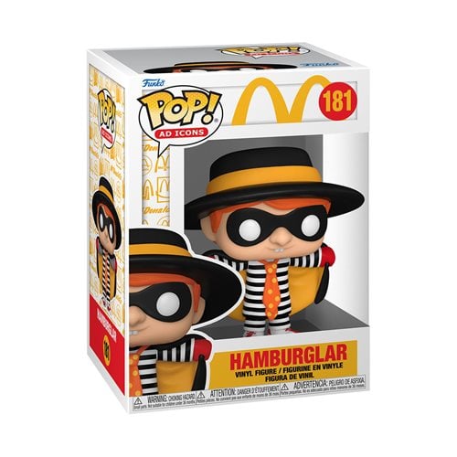 Funko Pop! McDonald's 3.75" Vinyl Figures - Select Figure(s) #181 Hamburglar