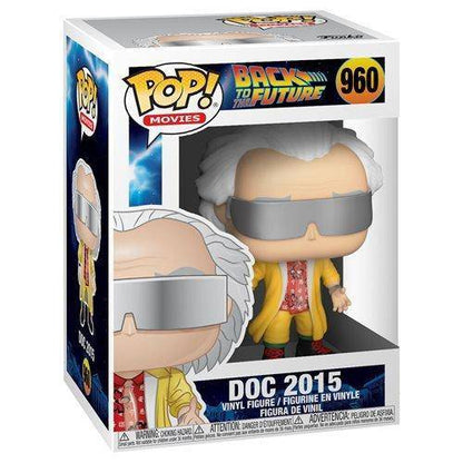 Funko Pop! Movies - Back to the Future Vinyl Figures - Select Figure(s) 960 Doc 2015