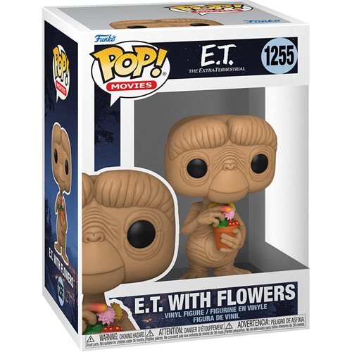Funko Pop! Movies E.T. 40th Anniversary Vinyl Figures - Select Figure(s) 1255 - E.T. with Flowers