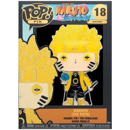 Funko Pop!- Naruto Large Enamel Pin - Select Figure(s) - Collectors World Toys