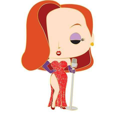 Funko Pop! Pixar Large Enamel Pin - Select Figure(s) 07 Jessica Rabbit