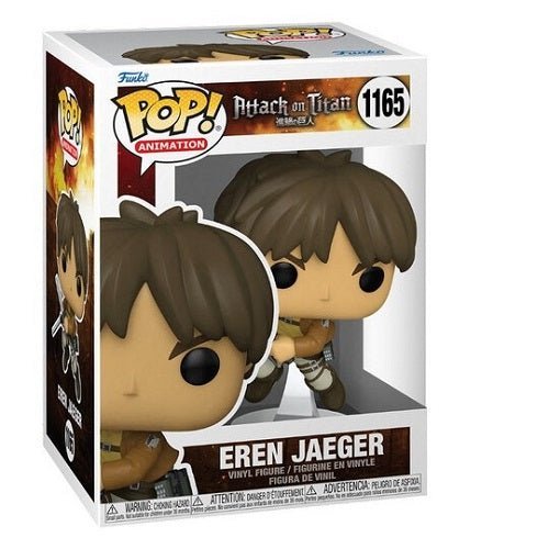 Funko Pop! Pop Animation - Attack on Titan Vinyl Figures - Select Figure(s) 1165 - Eren Jaeger