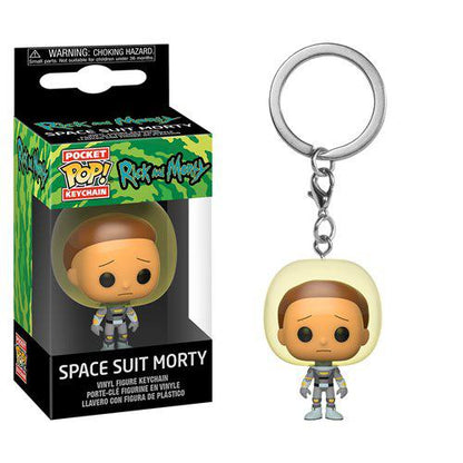 Funko Pop! Rick & Morty Keychain - Select Figure(s) Space Suit Morty