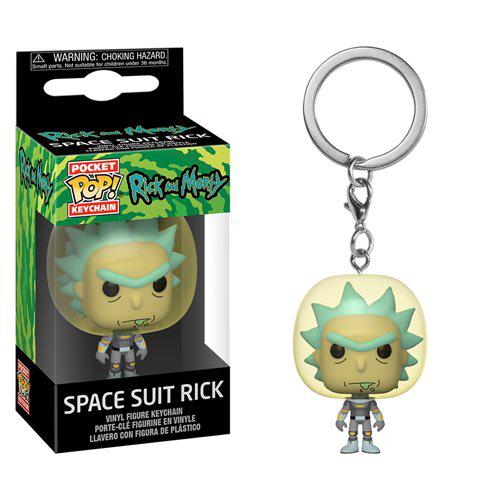 Funko Pop! Rick & Morty Keychain - Select Figure(s) Rick Space Suit